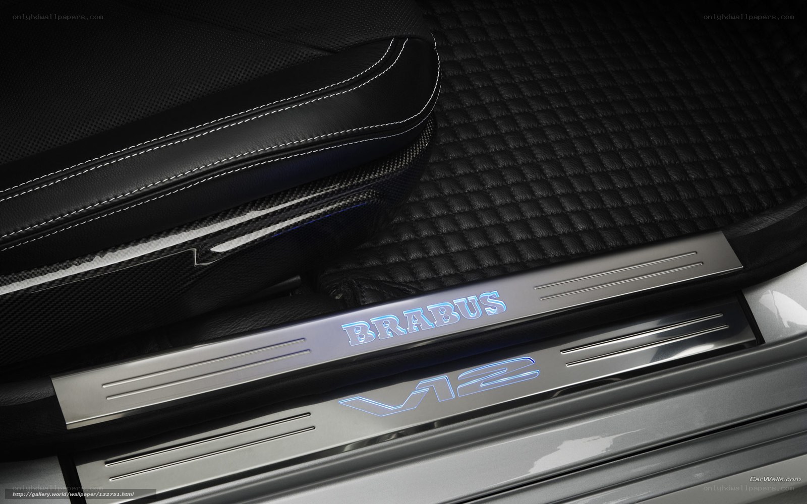 Brabus V12 door sill