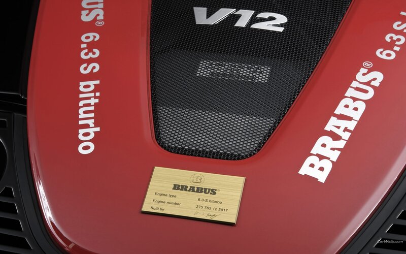 Brabus V12 engine details