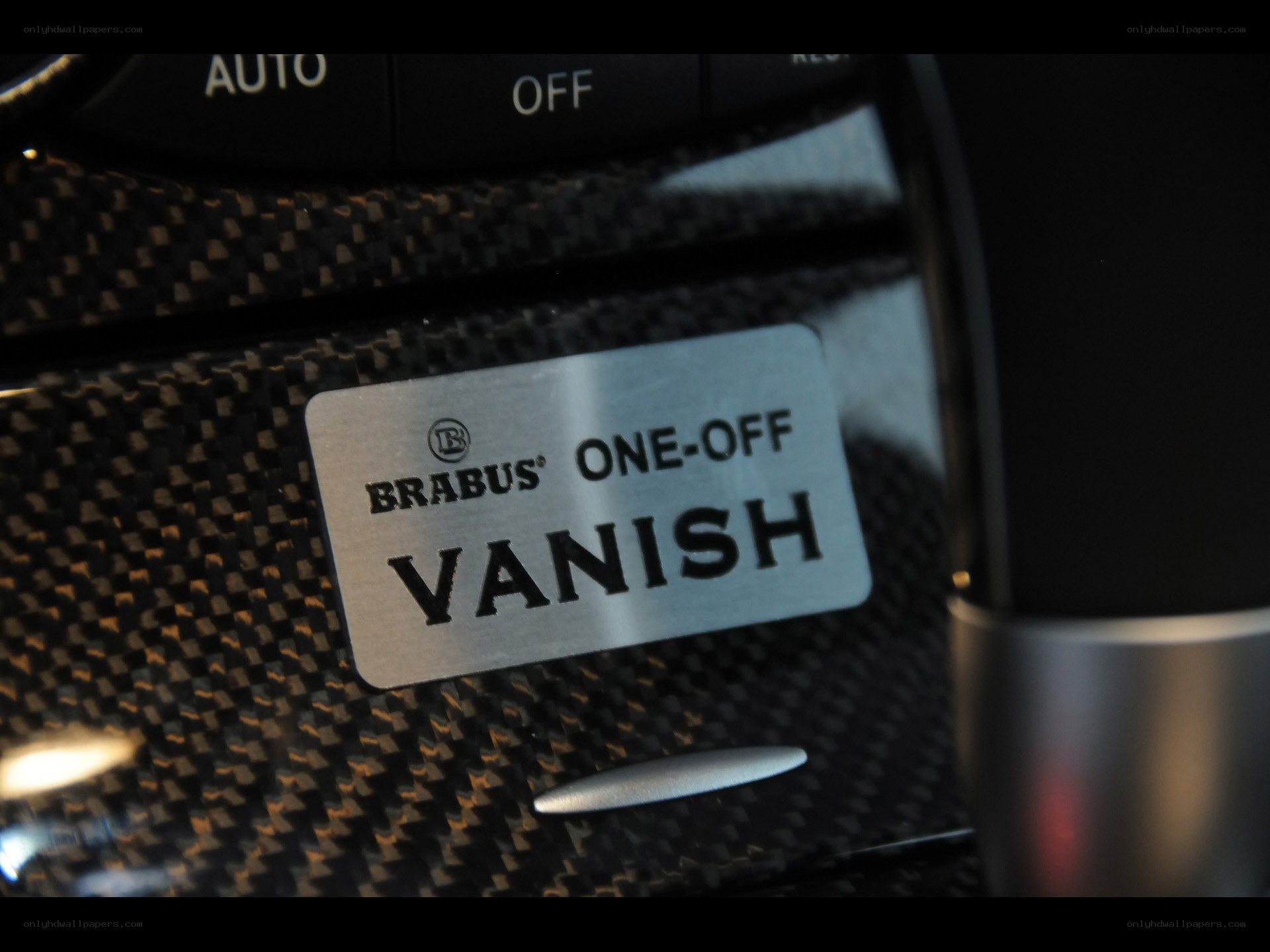 Brabus Vanish one-off badge