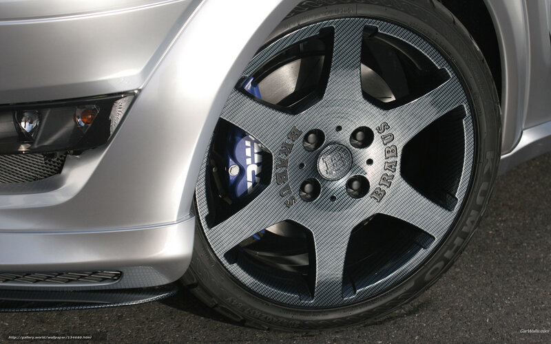 Brabus wheel close-up