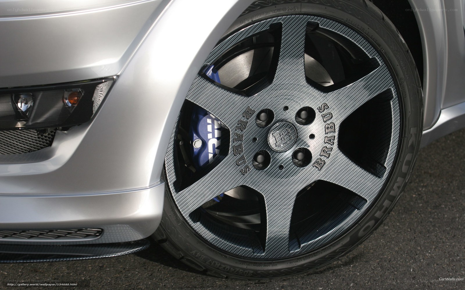 Brabus wheel close-up