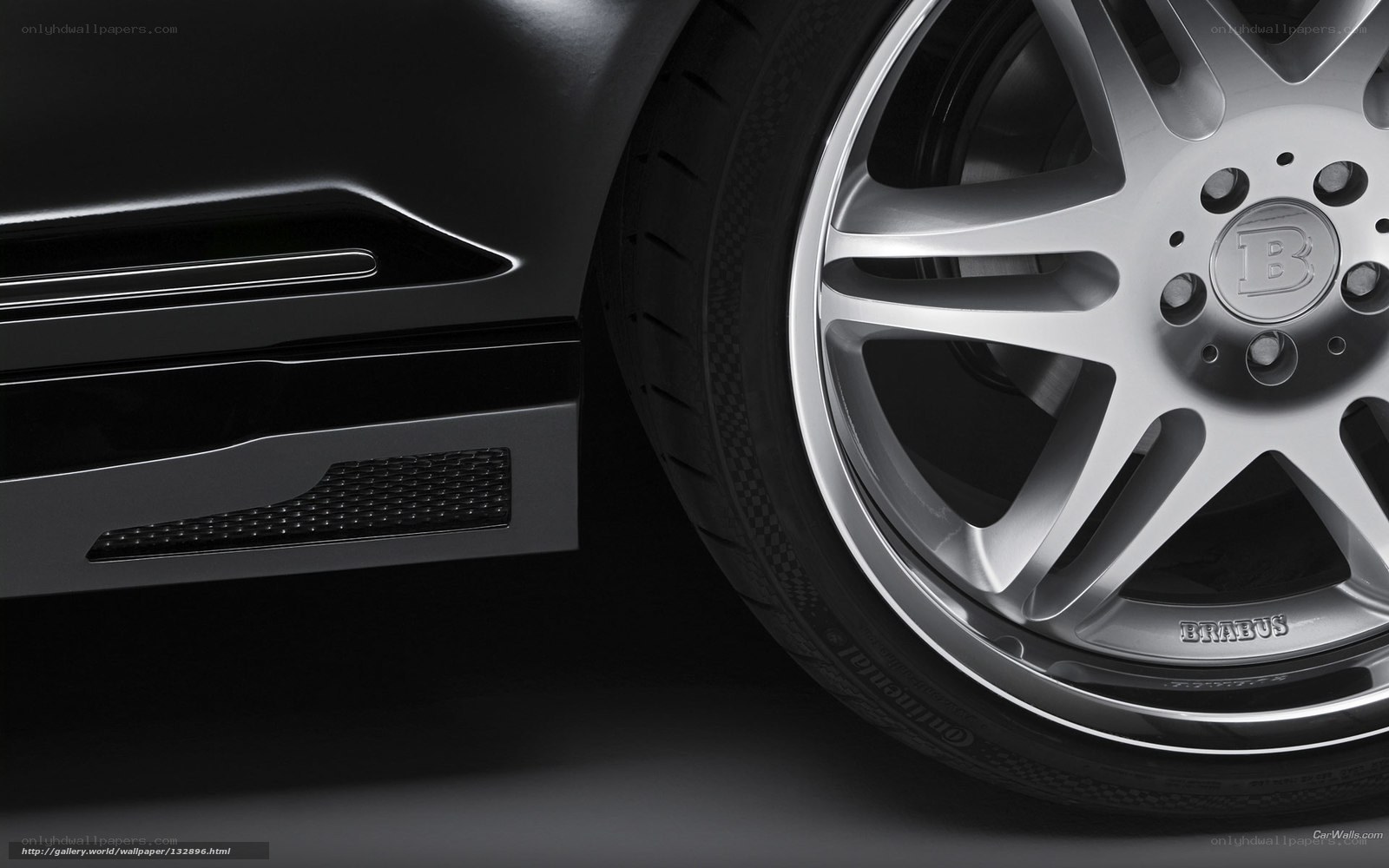 Brabus wheel detail