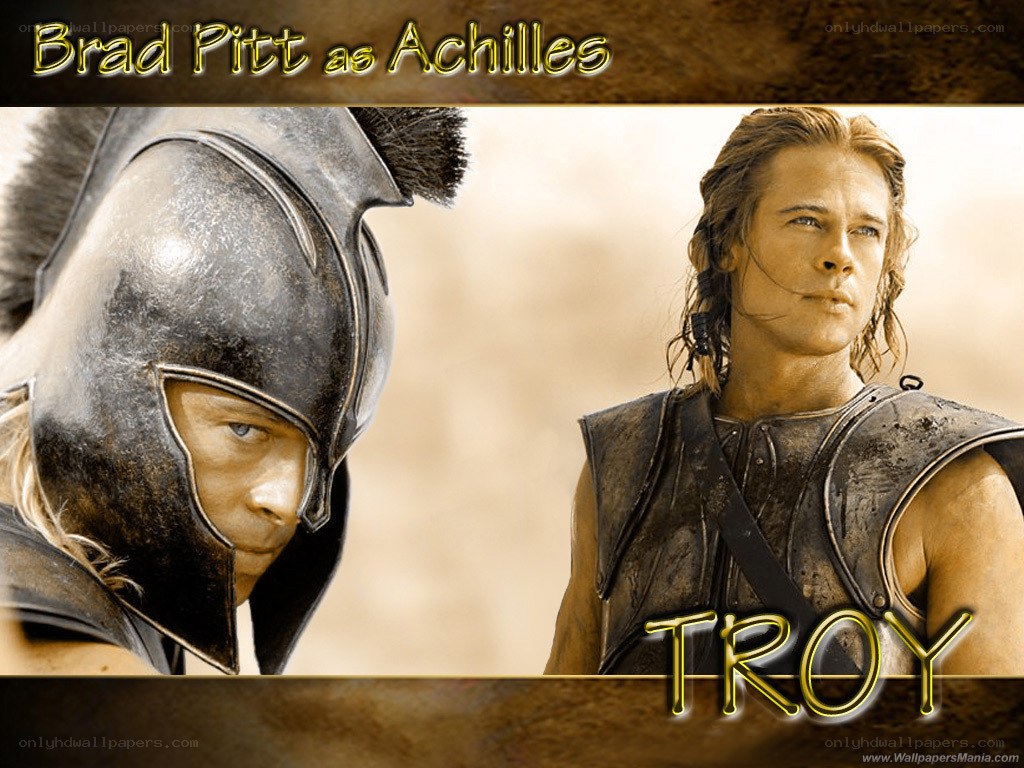 Brad Pitt as Achilles