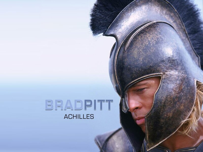 Brad Pitt as Achilles