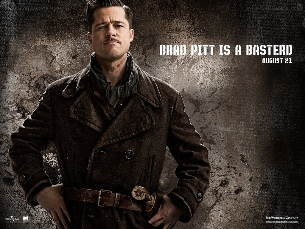 Brad Pitt in a poster
