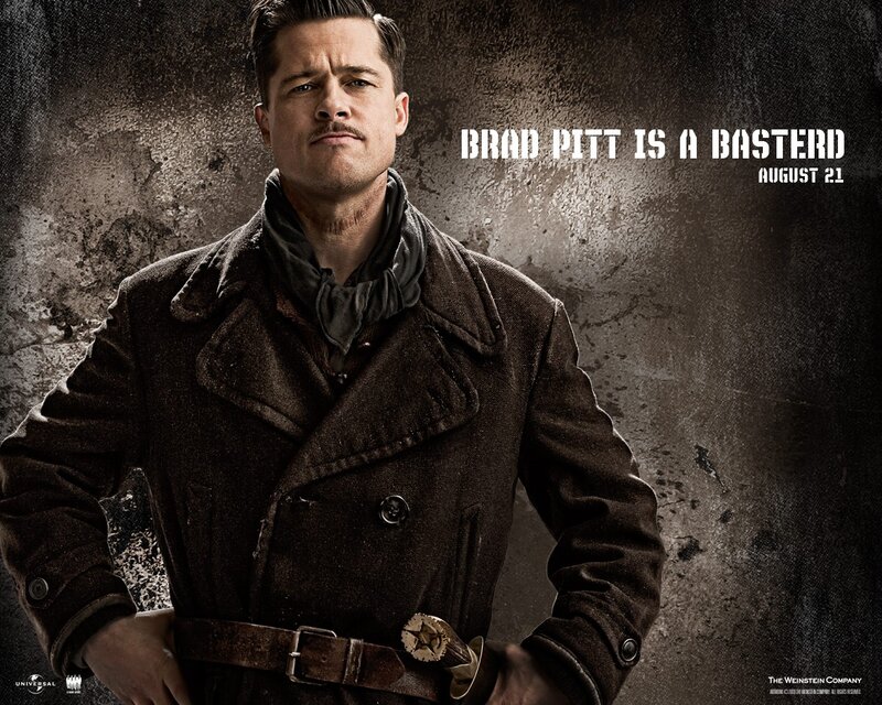 Brad Pitt in a poster