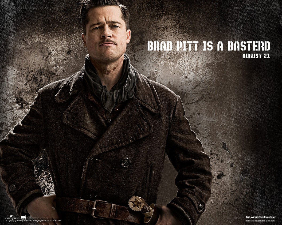 Brad Pitt in a poster