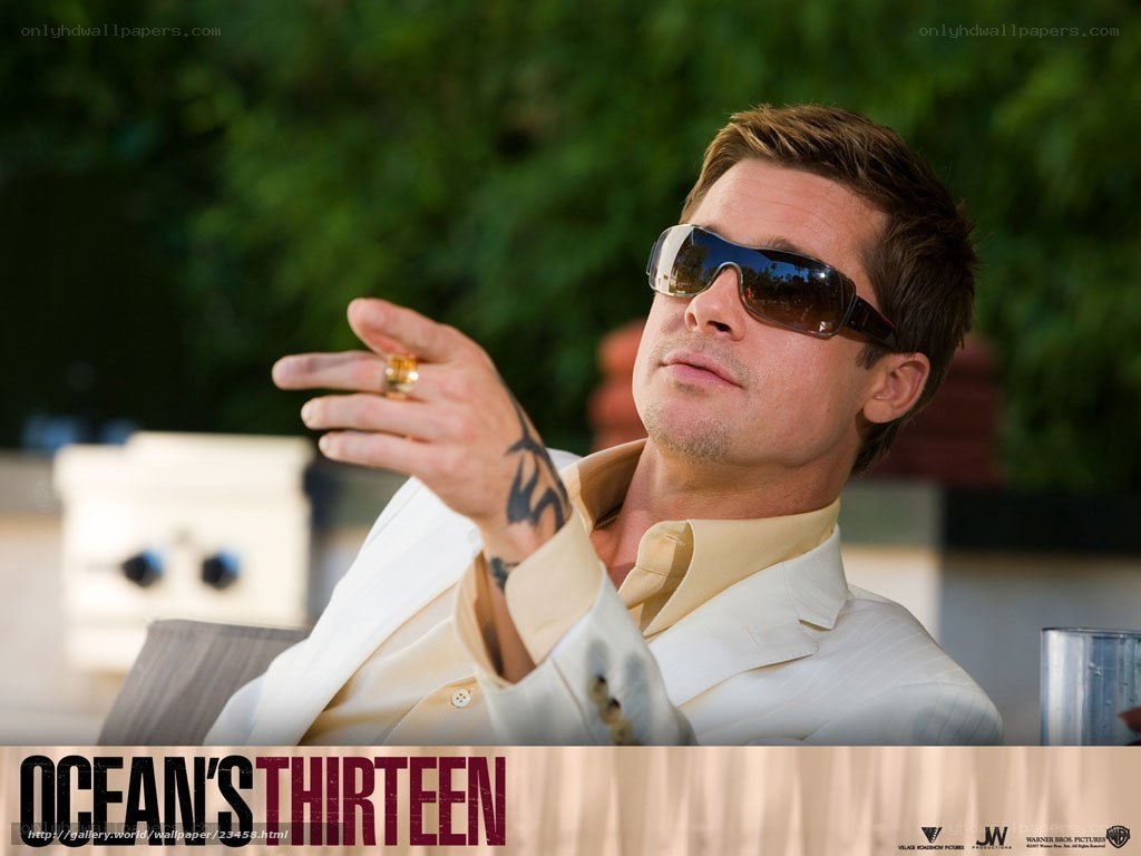 Brad Pitt in Ocean's Thirteen