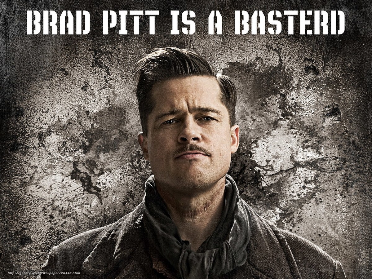 Brad Pitt is a bastard