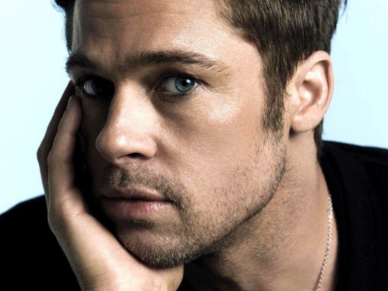 Brad Pitt portrait