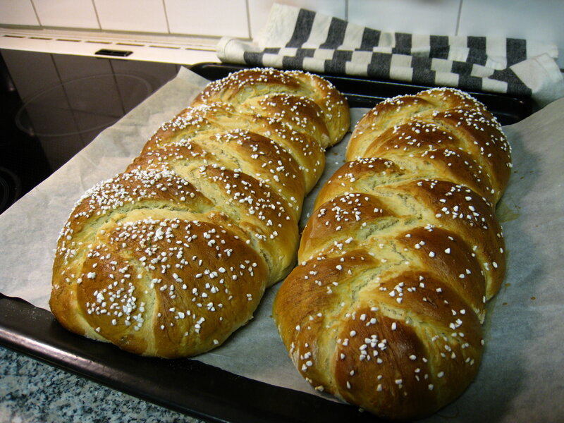 Braided Bread Loaves