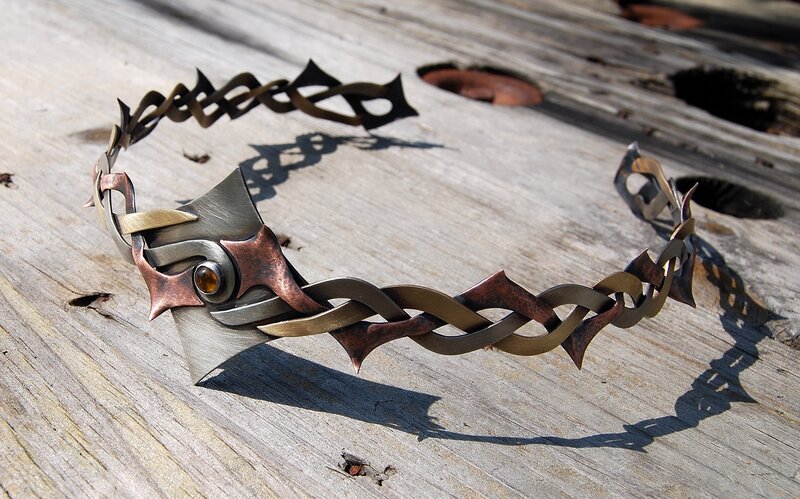 Braided Metal Crown