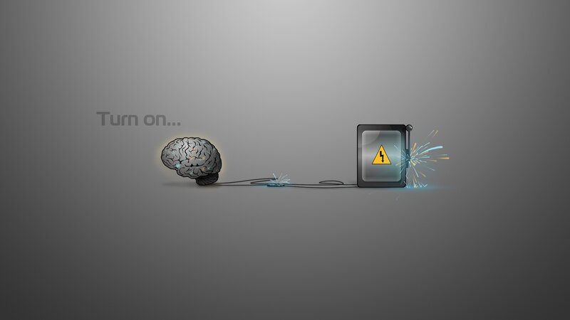 Brain Connected to Power Box