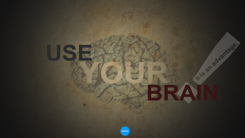 Brain Illustration — Brown