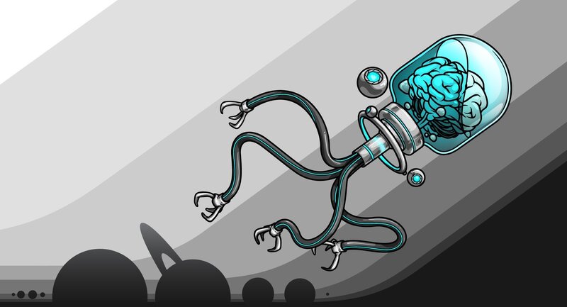 brain in a jar creature