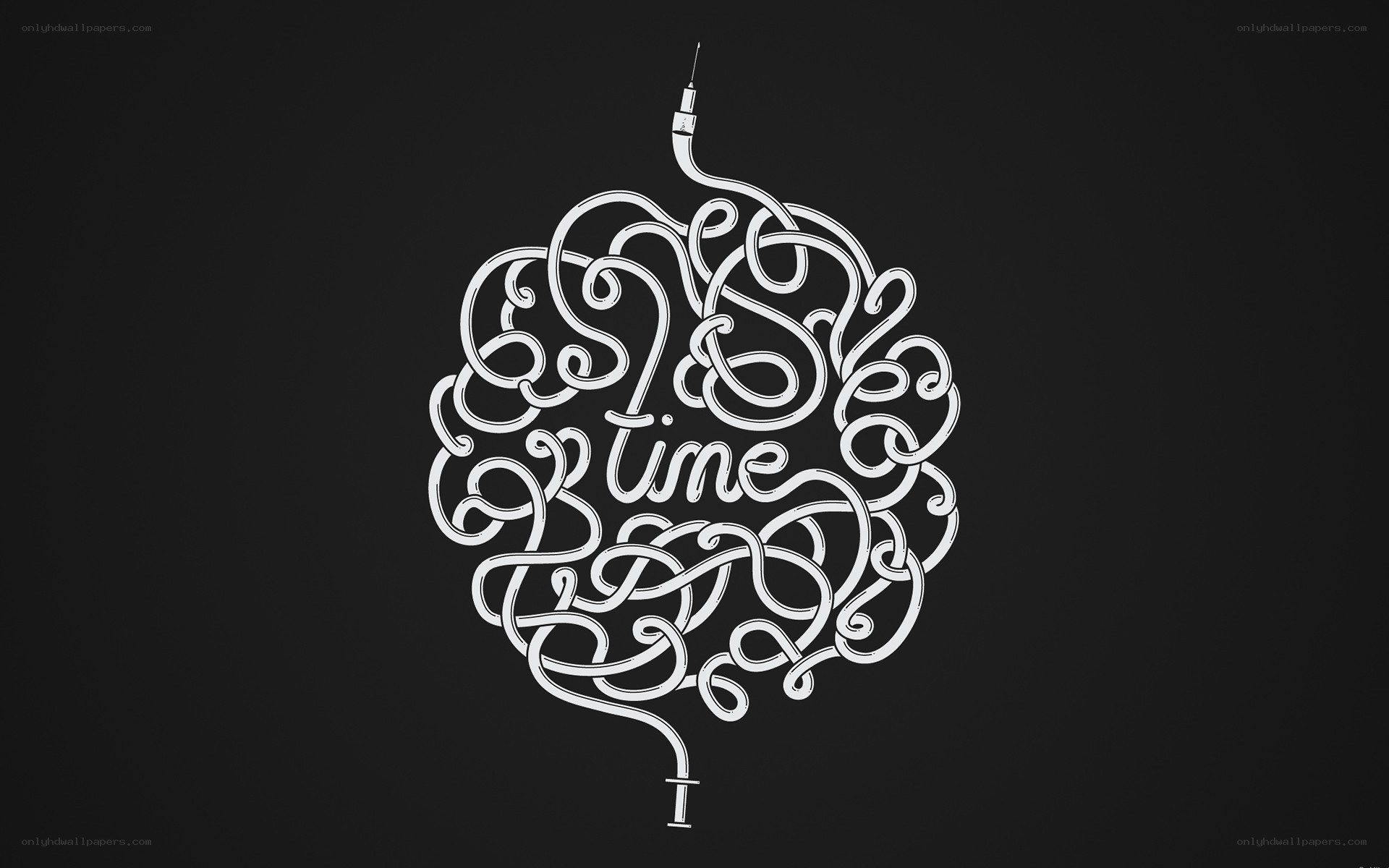 brain made of cables
