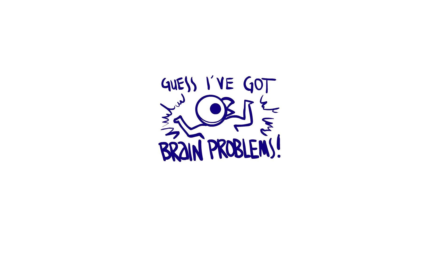 brain problems doodle