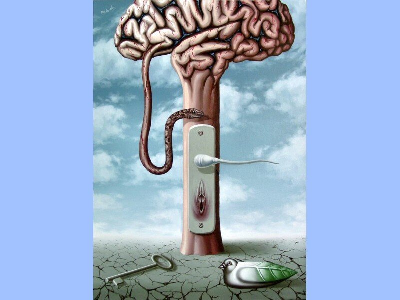 brain tree with door