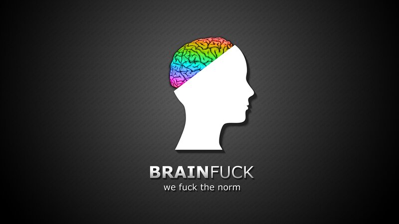 brainfuck logo design