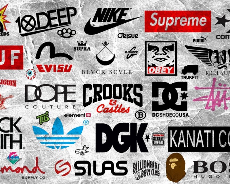Brand Logos Collage — Gray, Neutral