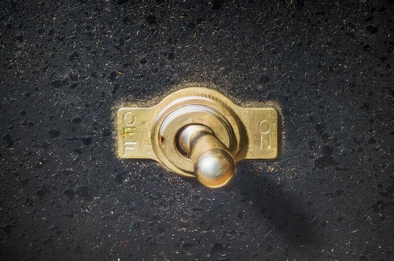 Brass Toggle Switch