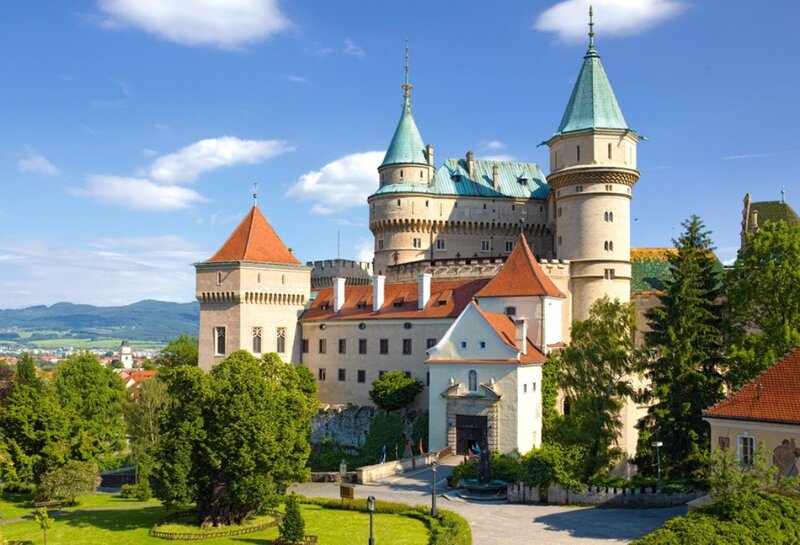 Bratislava Castle — Blue, Serene