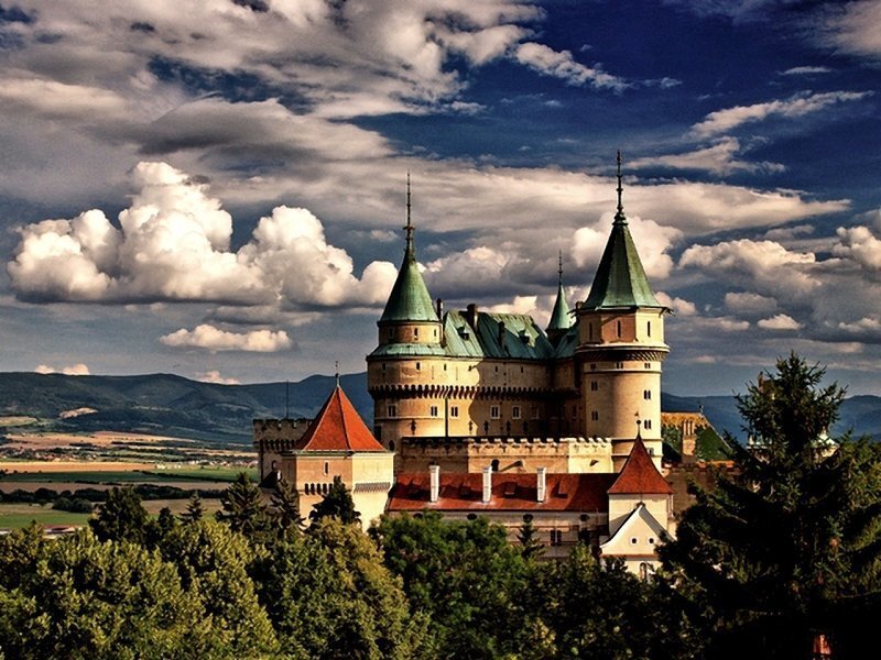 Bratislava Castle — Blue