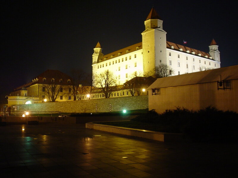 Bratislava Castle — White