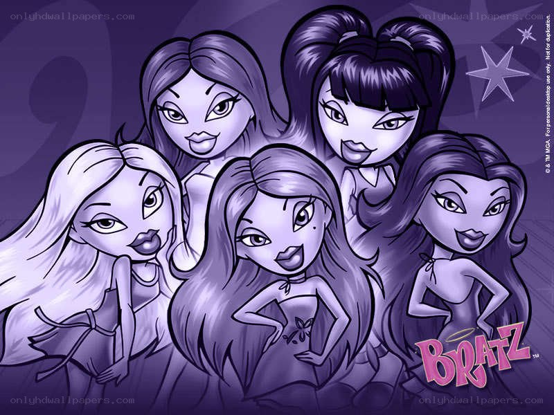 Bratz girls group portrait