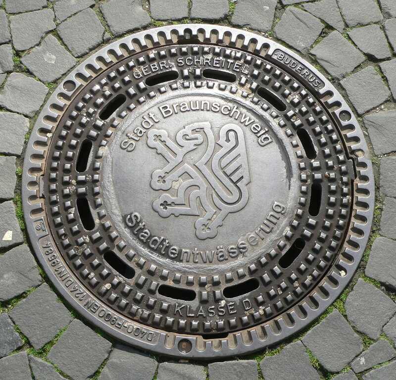 Braunschweig manhole cover