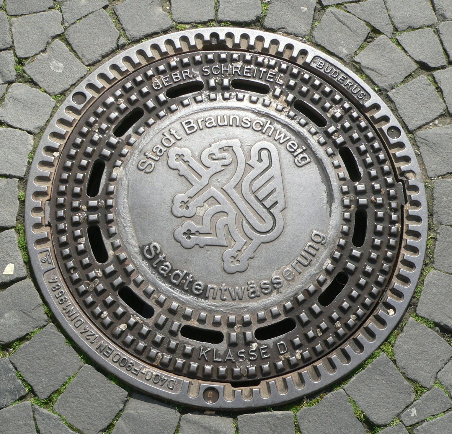 Braunschweig manhole cover