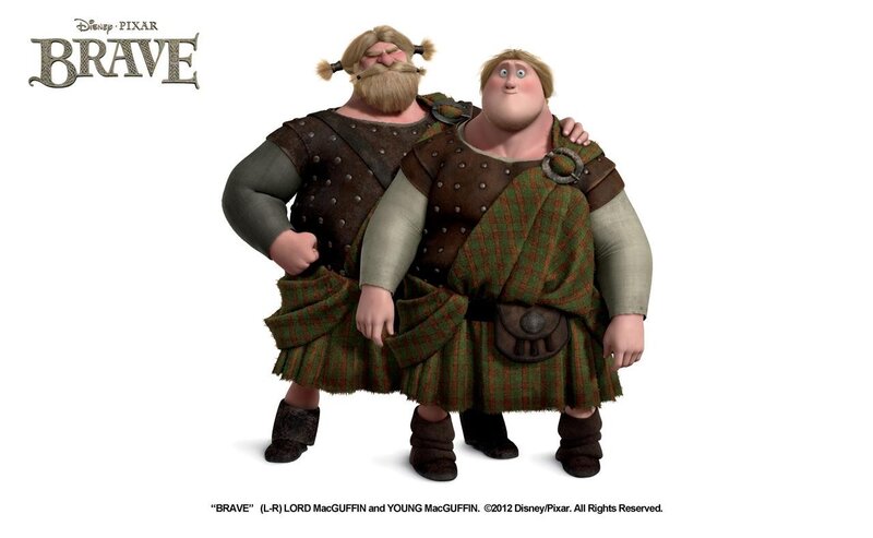 Brave characters Lord and Young MacGuffin