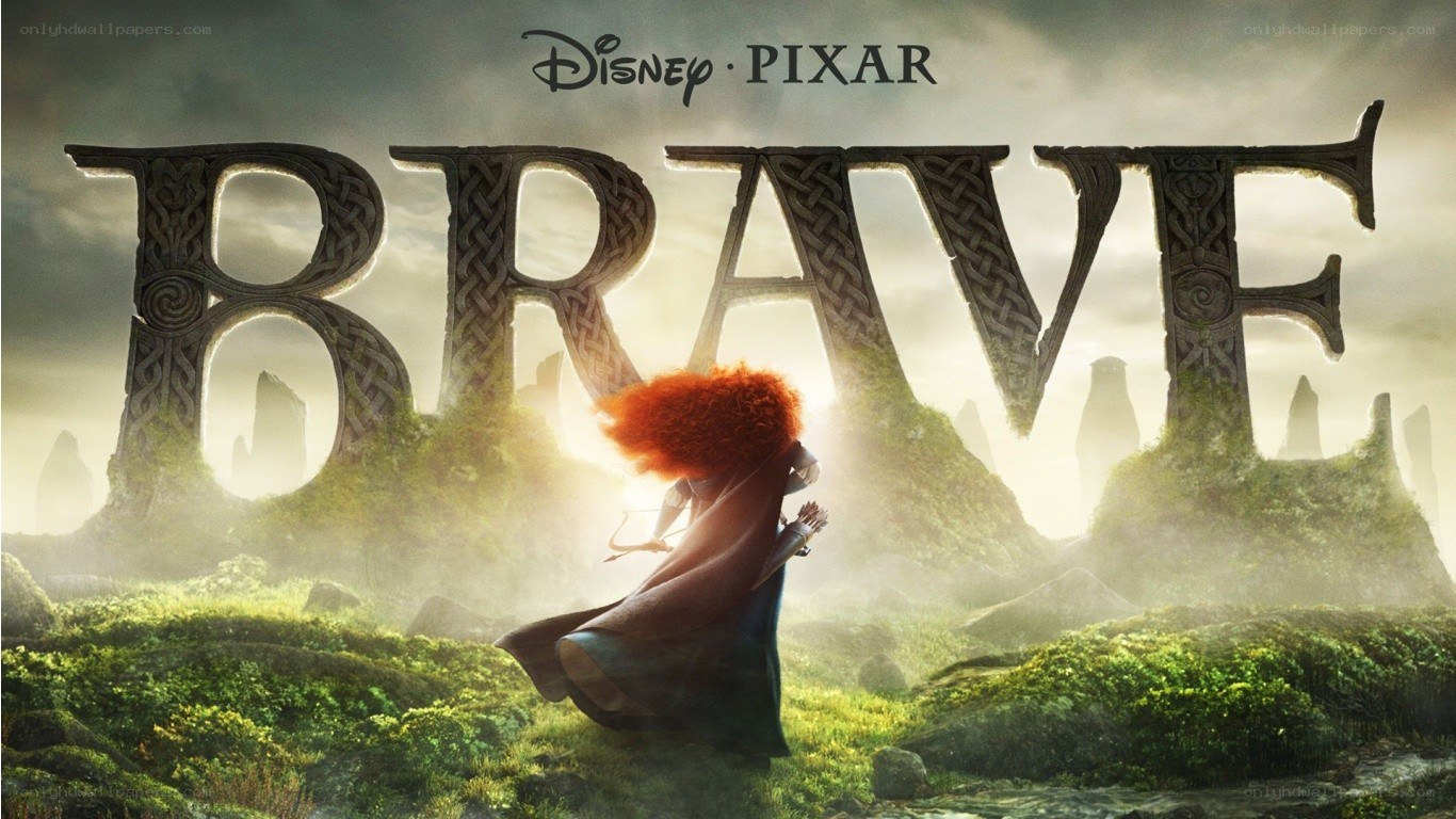 Brave movie poster