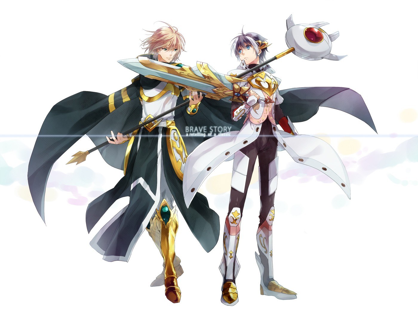Brave Story characters artwork