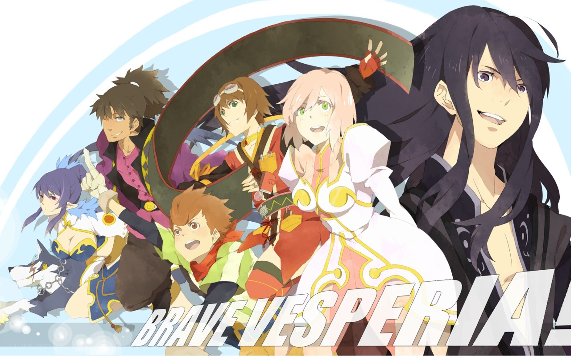 Brave Vesperia characters
