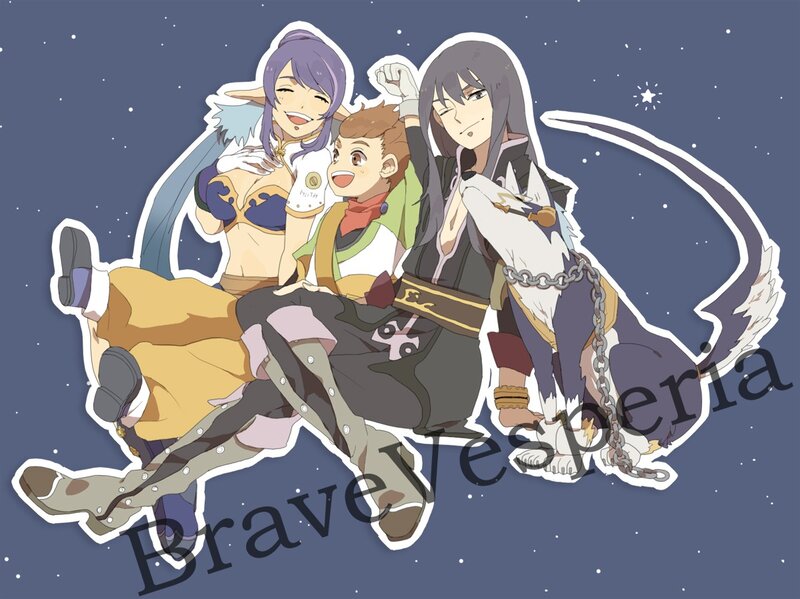 Brave Vesperia characters