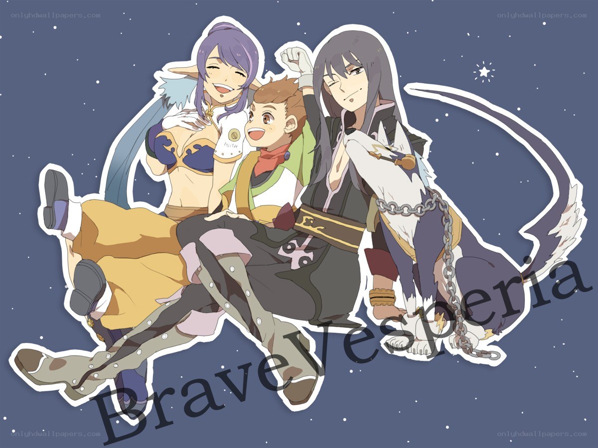 Brave Vesperia characters