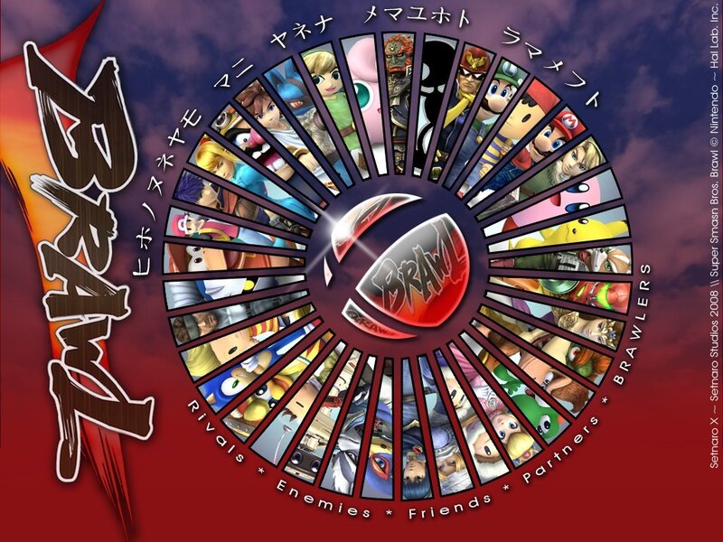 Brawl character wheel