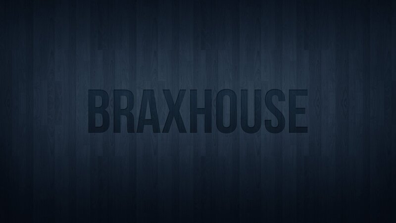 Braxhouse text on wood