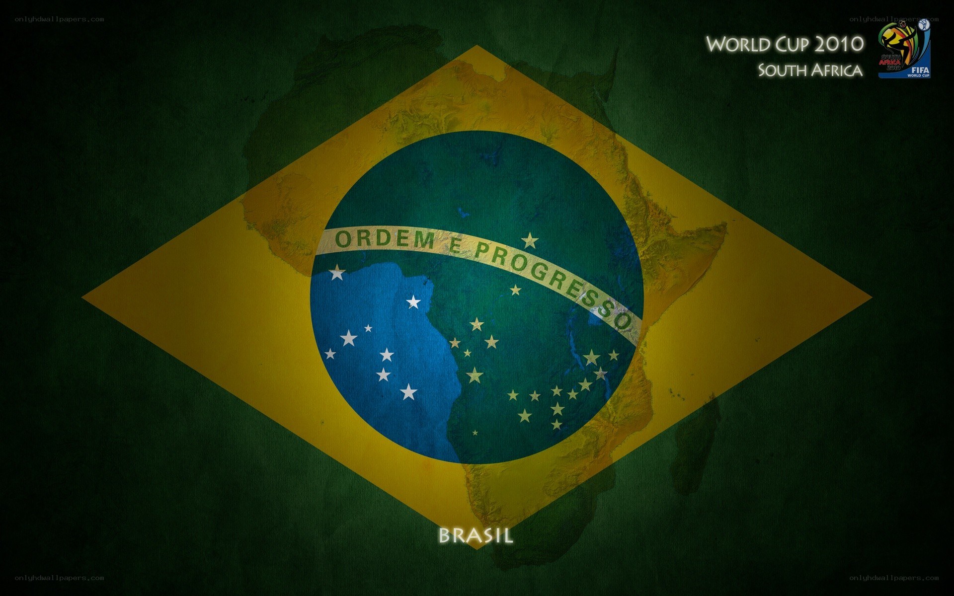 Brazil flag for World Cup 2010