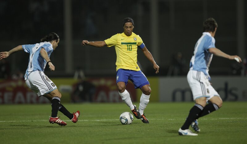Brazil vs Argentina soccer match