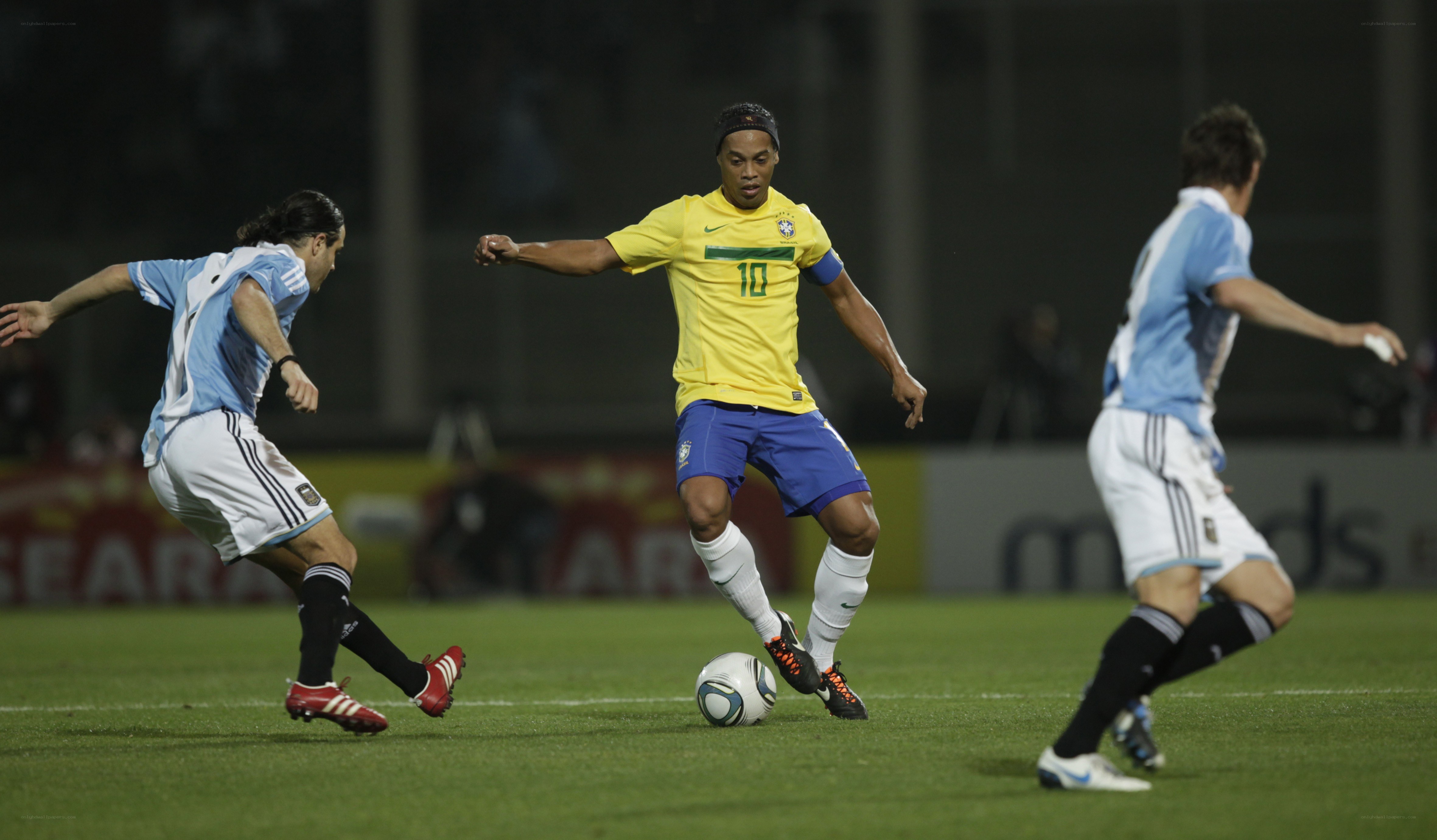 Brazil vs Argentina soccer match