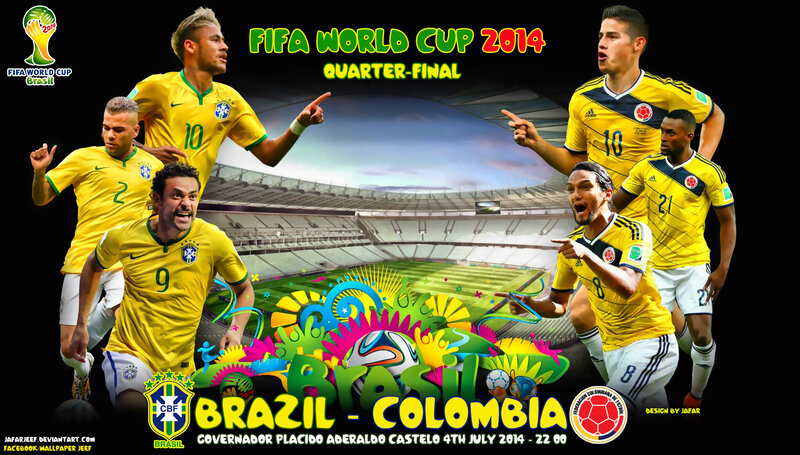 Brazil Vs Colombia Players