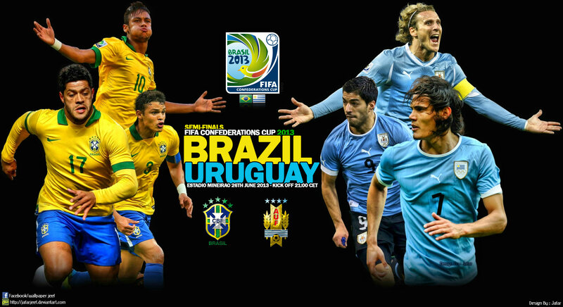 Brazil Vs Uruguay Players
