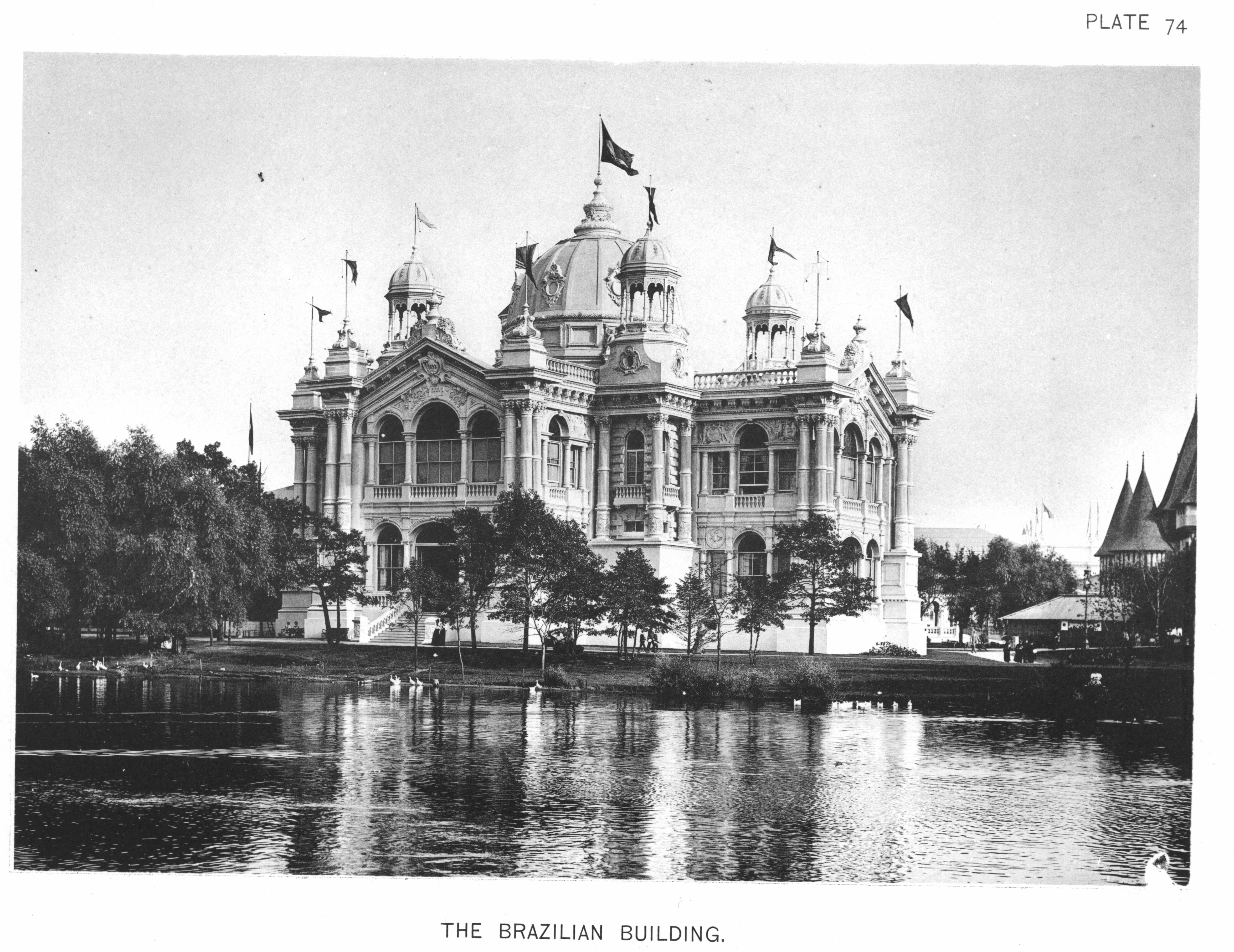 Brazilian Building at a fair