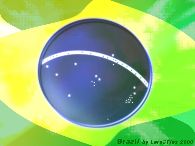 Brazilian Flag Design — Green