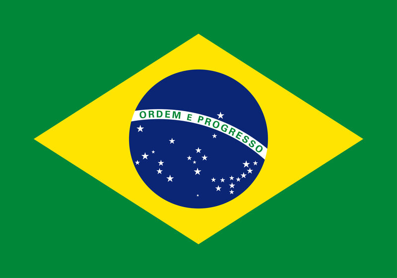 Brazilian National Flag — Green