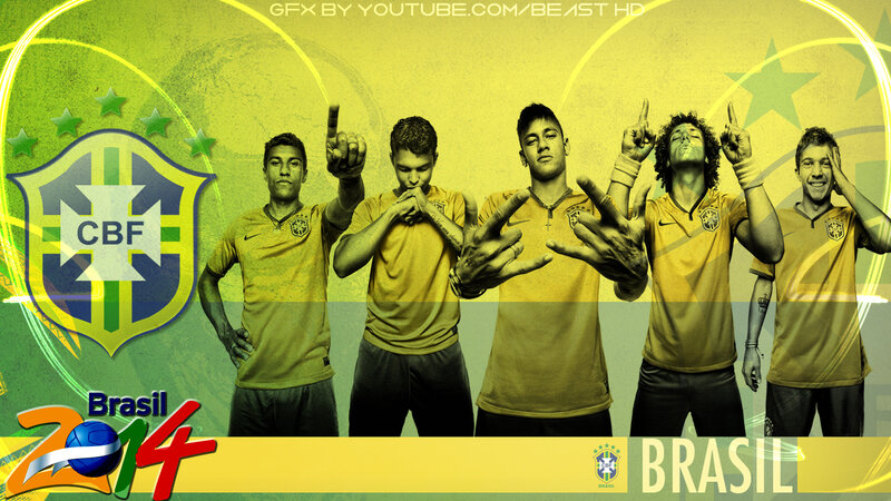 Brazilian Soccer Players — Yellow