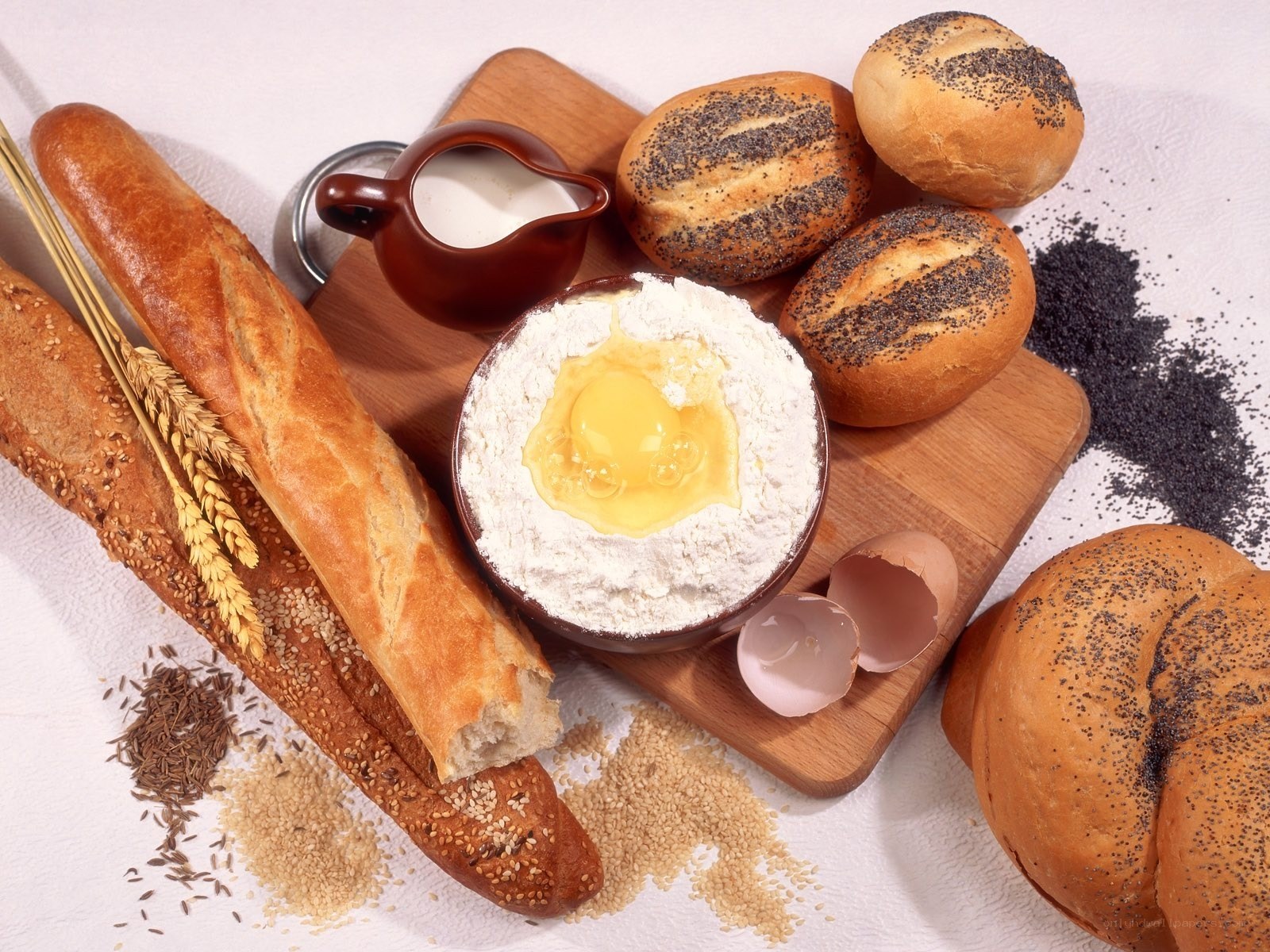 Bread and baking ingredients