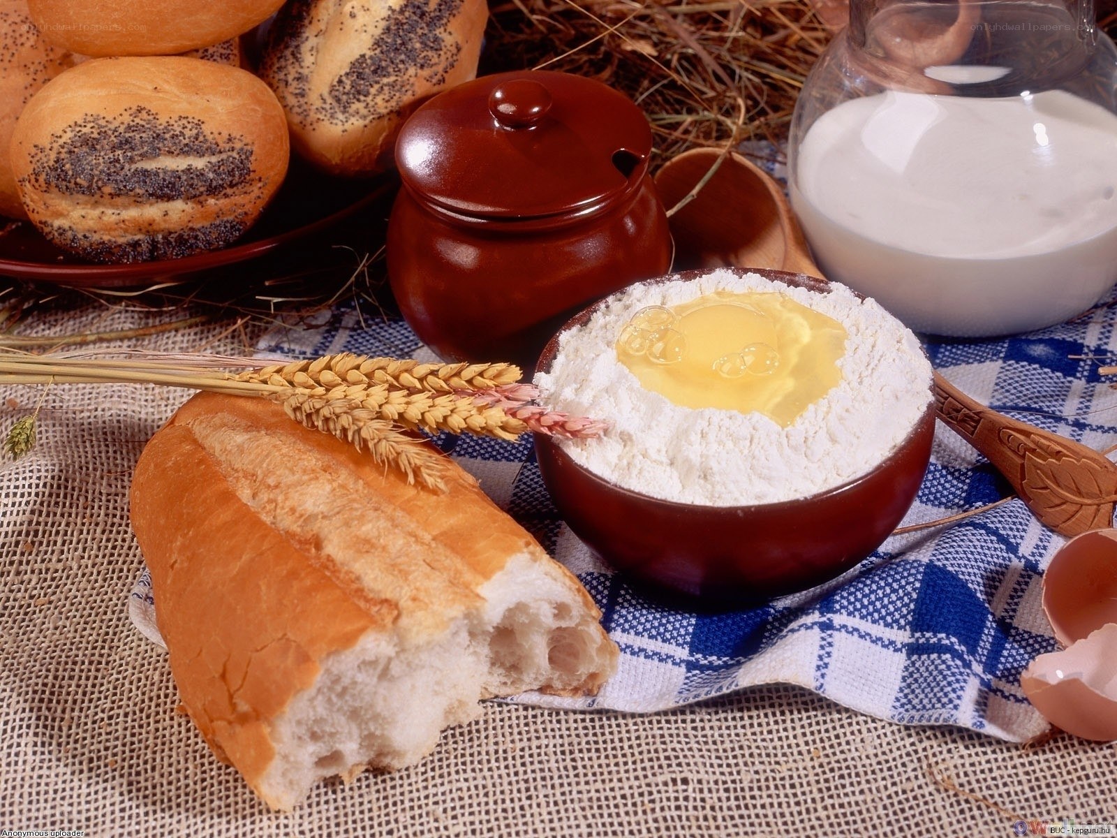 Bread and baking ingredients